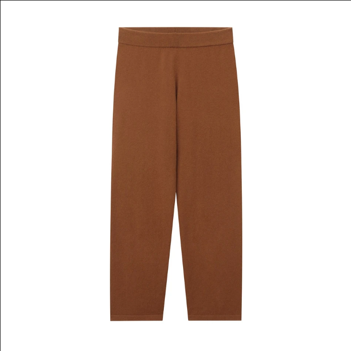 naadam cashmere cropped pant
