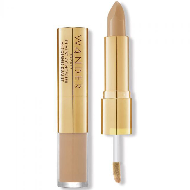 wander beauty dualist matte and illuminating concealer