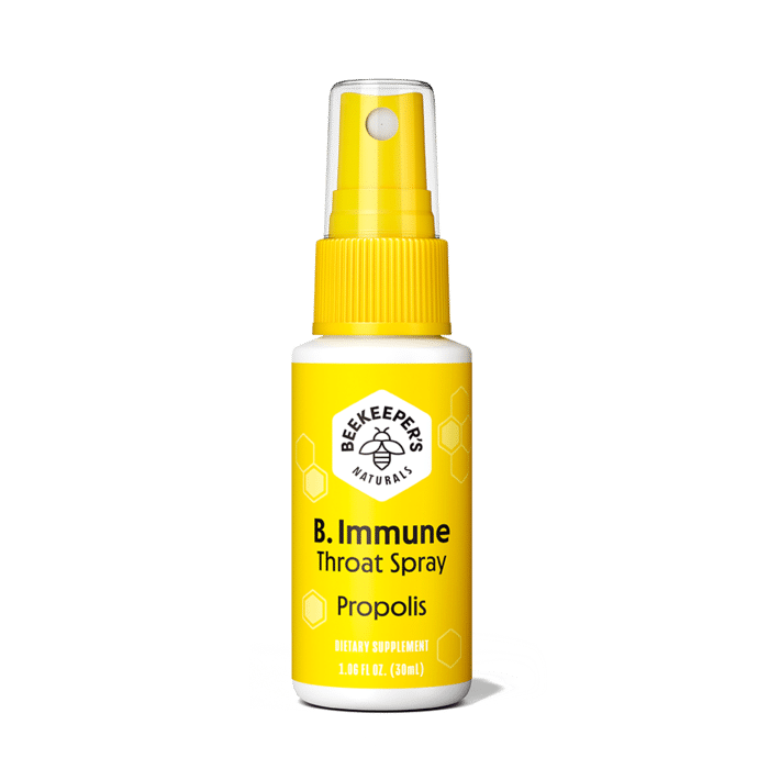 Beekeeper's Naturals B. Immune Propolis Throat Spray (Adult)