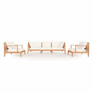 outer 5-piece teak sofa set